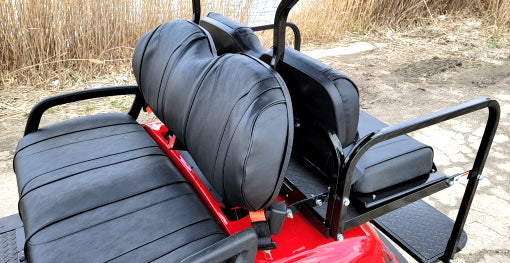 Terminator 48v Electric Golf Cart Four Seater BRAND NEW - Massive Rims/Tires Flip Seat & Optionally Fully Loaded - Cargo Edition