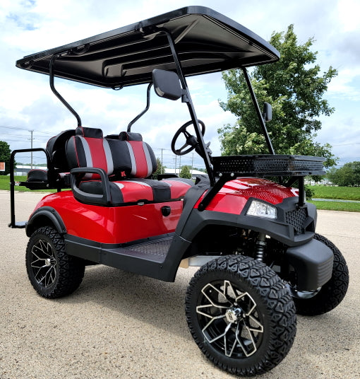 Terminator 48v Electric Golf Cart Four Seater BRAND NEW - Massive Rims/Tires Flip Seat & Optionally Fully Loaded - Cargo Edition