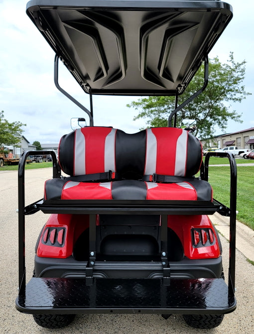 Terminator 48v Electric Golf Cart Four Seater BRAND NEW - Massive Rims/Tires Flip Seat & Optionally Fully Loaded - Cargo Edition