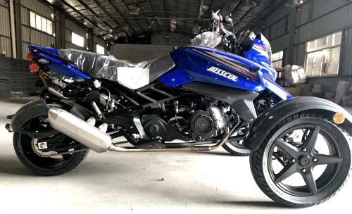 GSI - 200cc Tryker Trike Scooter Gas Moped Fully Automatic with Reverse - JassCol 200 Trike