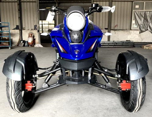 GSI - 200cc Tryker Trike Scooter Gas Moped Fully Automatic with Reverse - JassCol 200 Trike