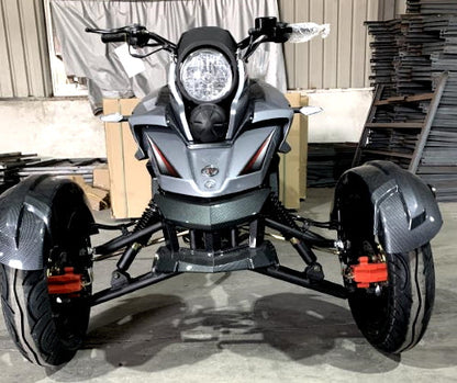 GSI - 200cc Tryker Trike Scooter Gas Moped Fully Automatic with Reverse - JassCol 200 Trike