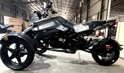 GSI - 200cc Tryker Trike Scooter Gas Moped Fully Automatic with Reverse - JassCol 200 Trike