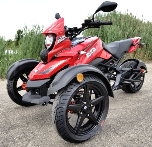 GSI - 200cc Tryker Trike Scooter Gas Moped Fully Automatic with Reverse - JassCol 200 Trike