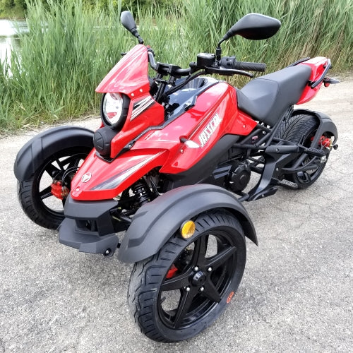 GSI - 200cc Tryker Trike Scooter Gas Moped Fully Automatic with Reverse - JassCol 200 Trike