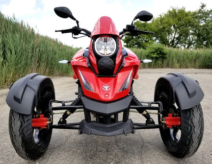 GSI - 200cc Tryker Trike Scooter Gas Moped Fully Automatic with Reverse - JassCol 200 Trike