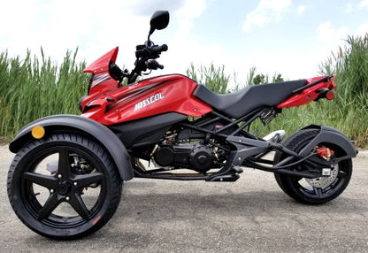 GSI - 200cc Tryker Trike Scooter Gas Moped Fully Automatic with Reverse - JassCol 200 Trike