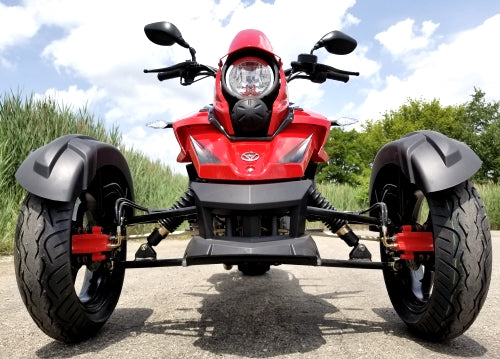 GSI - 200cc Tryker Trike Scooter Gas Moped Fully Automatic with Reverse - JassCol 200 Trike