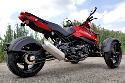 GSI - 200cc Tryker Trike Scooter Gas Moped Fully Automatic with Reverse - JassCol 200 Trike