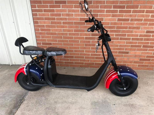 SoverSky | X7 Fat Tire Chopper Scooter | 2000W 60V 20Ah