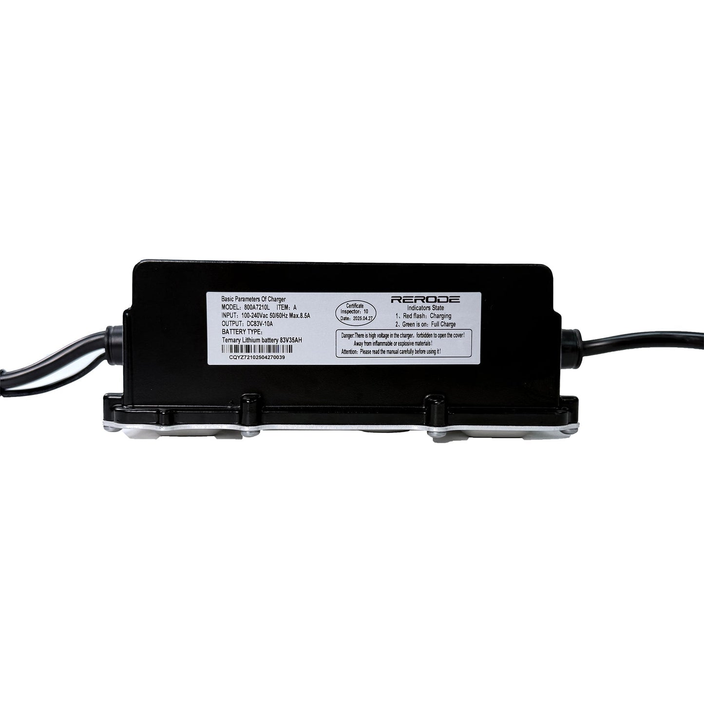 Eunorau | 72V10A R1 Fast Charger | RE-CHARGER-R1