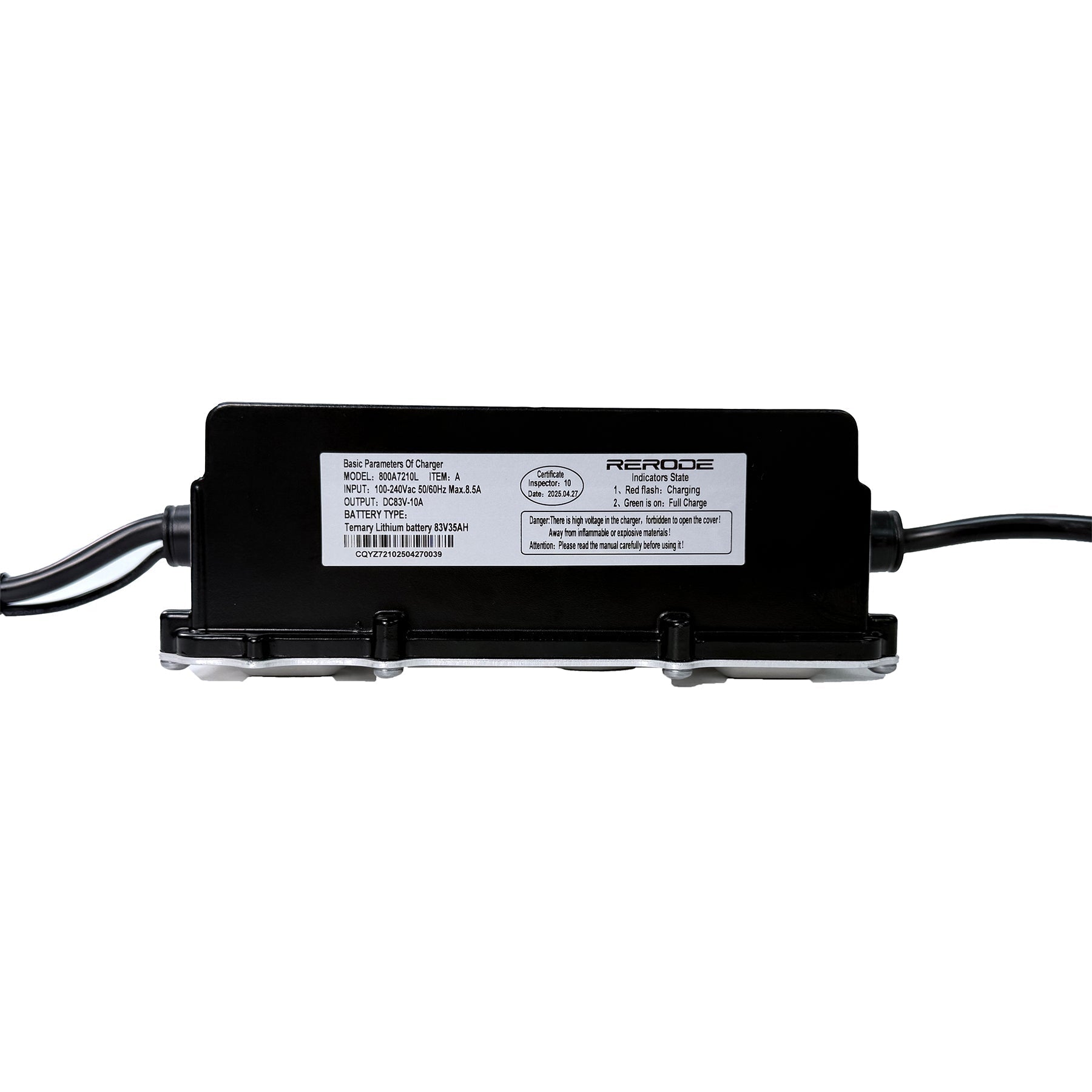 Eunorau | 72V10A R1 Fast Charger | RE-CHARGER-R1