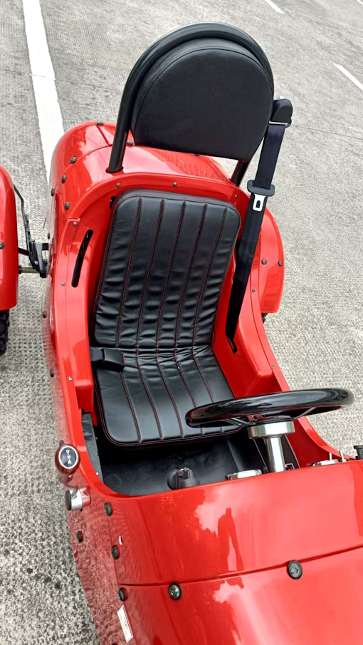 GSI - 125cc Vintage Roadster Semi Automatic With Reverse Golf Cart Go Kart Mini Jeep & Electric Start - ZH-LYC-125