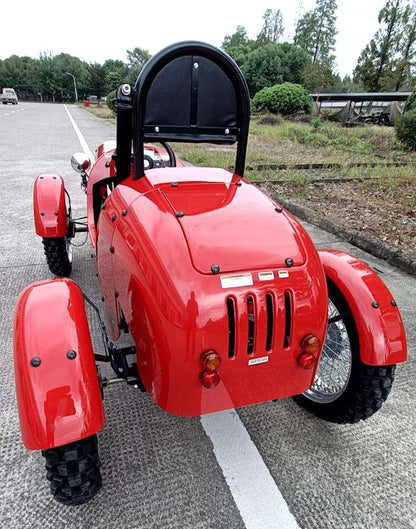 GSI - 125cc Vintage Roadster Semi Automatic With Reverse Golf Cart Go Kart Mini Jeep & Electric Start - ZH-LYC-125