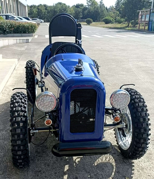 GSI - 125cc Vintage Roadster Semi Automatic With Reverse Golf Cart Go Kart Mini Jeep & Electric Start - ZH-LYC-125