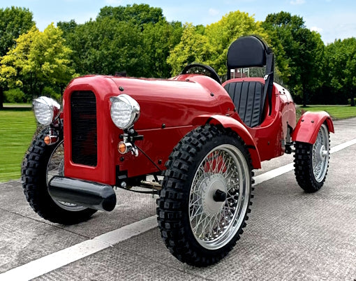 GSI - 125cc Vintage Roadster Semi Automatic With Reverse Golf Cart Go Kart Mini Jeep & Electric Start - ZH-LYC-125