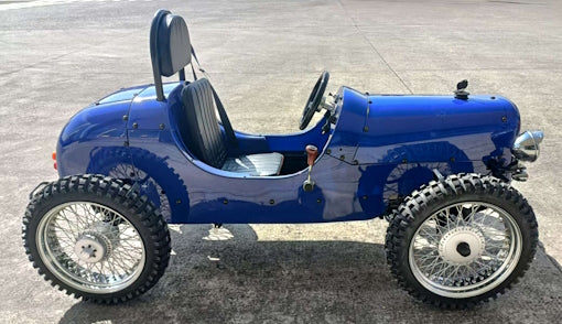 GSI - 125cc Vintage Roadster Semi Automatic With Reverse Golf Cart Go Kart Mini Jeep & Electric Start - ZH-LYC-125