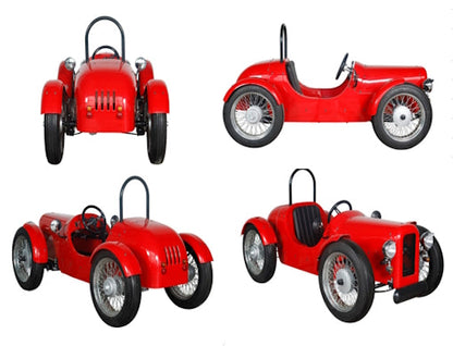GSI - 125cc Vintage Roadster Semi Automatic With Reverse Golf Cart Go Kart Mini Jeep & Electric Start - ZH-LYC-125