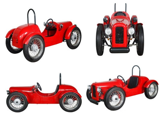 GSI - 125cc Vintage Roadster Semi Automatic With Reverse Golf Cart Go Kart Mini Jeep & Electric Start - ZH-LYC-125