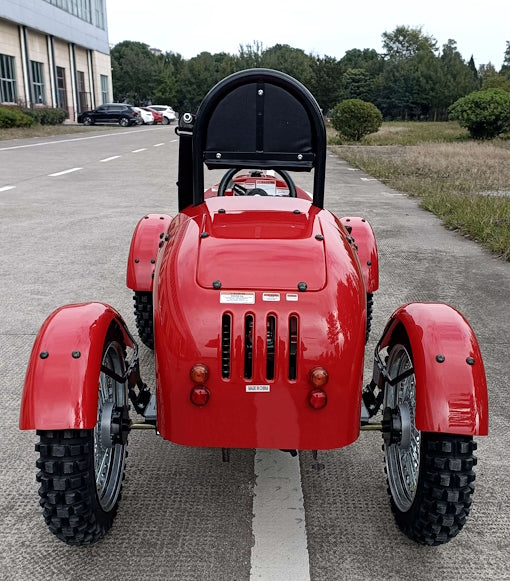 GSI - 125cc Vintage Roadster Semi Automatic With Reverse Golf Cart Go Kart Mini Jeep & Electric Start - ZH-LYC-125