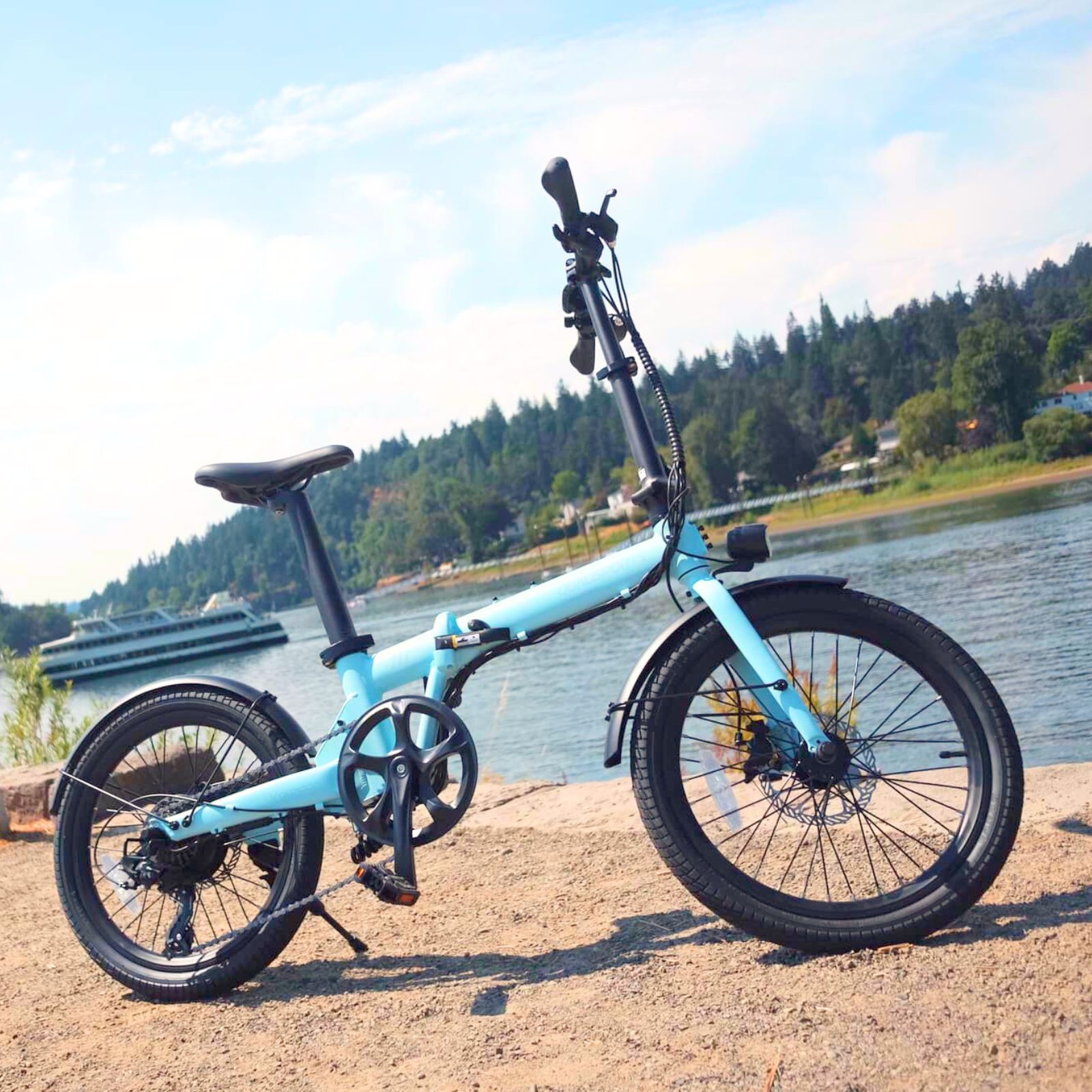 Qualisports Volador Folding Electric Bike  36V  350W  7Ah Geared Brushless Hub  Motor - 100% Financing Available! Ships Mid-May
