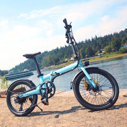 Qualisports Volador Folding Electric Bike  36V  350W  7Ah Geared Brushless Hub  Motor - 100% Financing Available! Ships Mid-May