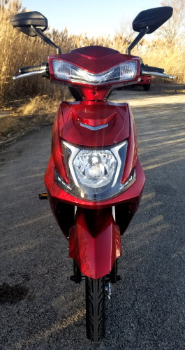 GSI - 500 Watt Wizzer Electric Motor Scooter E-Bike Moped Bicycle With Pedals - YW 182