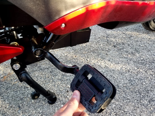 GSI - 500 Watt Wizzer Electric Motor Scooter E-Bike Moped Bicycle With Pedals - YW 182
