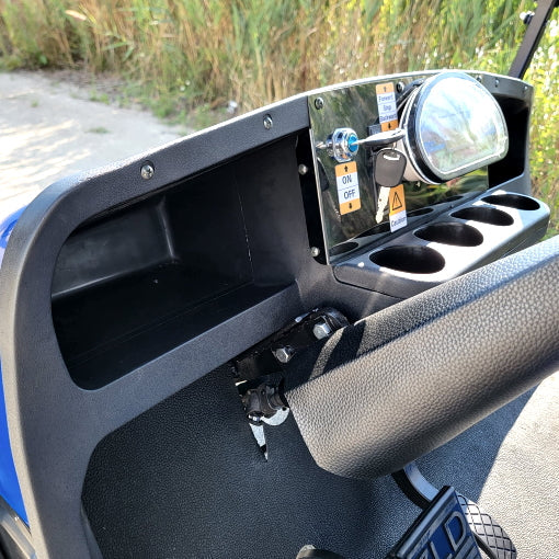 6 Passenger WildCat 48v Electric Golf Cart Limo LSV Low Speed Vehicle Six Seater - 48v - Blue - BD600