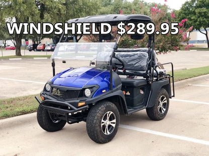 200cc UTV With Snow Plow ATV Gas Golf Cart Utility Vehicle Snow Master GVX
