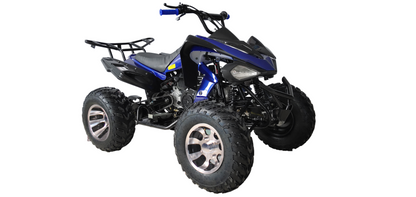 RPS Blizzard 200 Sport ATV - Adult Full Size, 169cc, Automatic with Reverse, 21-Inch Front Tires, Alloy Rims, with Free Battery Charge, up to $49 value