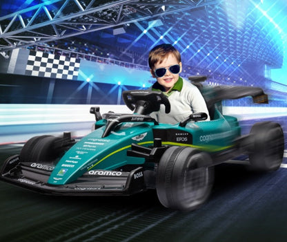 Aston Martin F1 Team 12v Go Kart V2 Age 3-8 Years