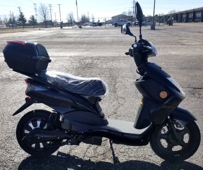 GSI - 500 Watt Wizzer Electric Motor Scooter E-Bike Moped Bicycle With Pedals - YW 182