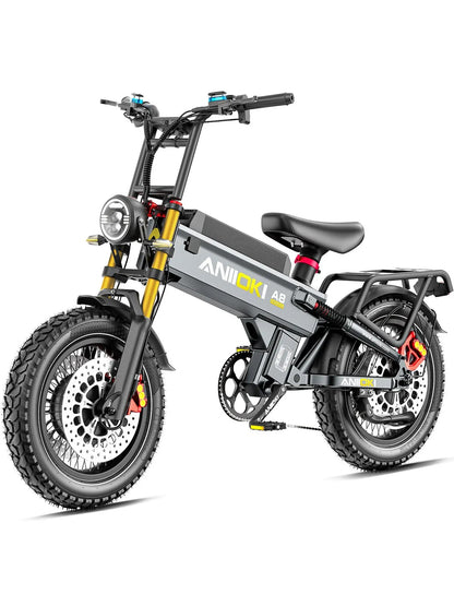 Aniioki A8 Pro Max Dual Motor Fat Tire E-Bike | 60V AWD