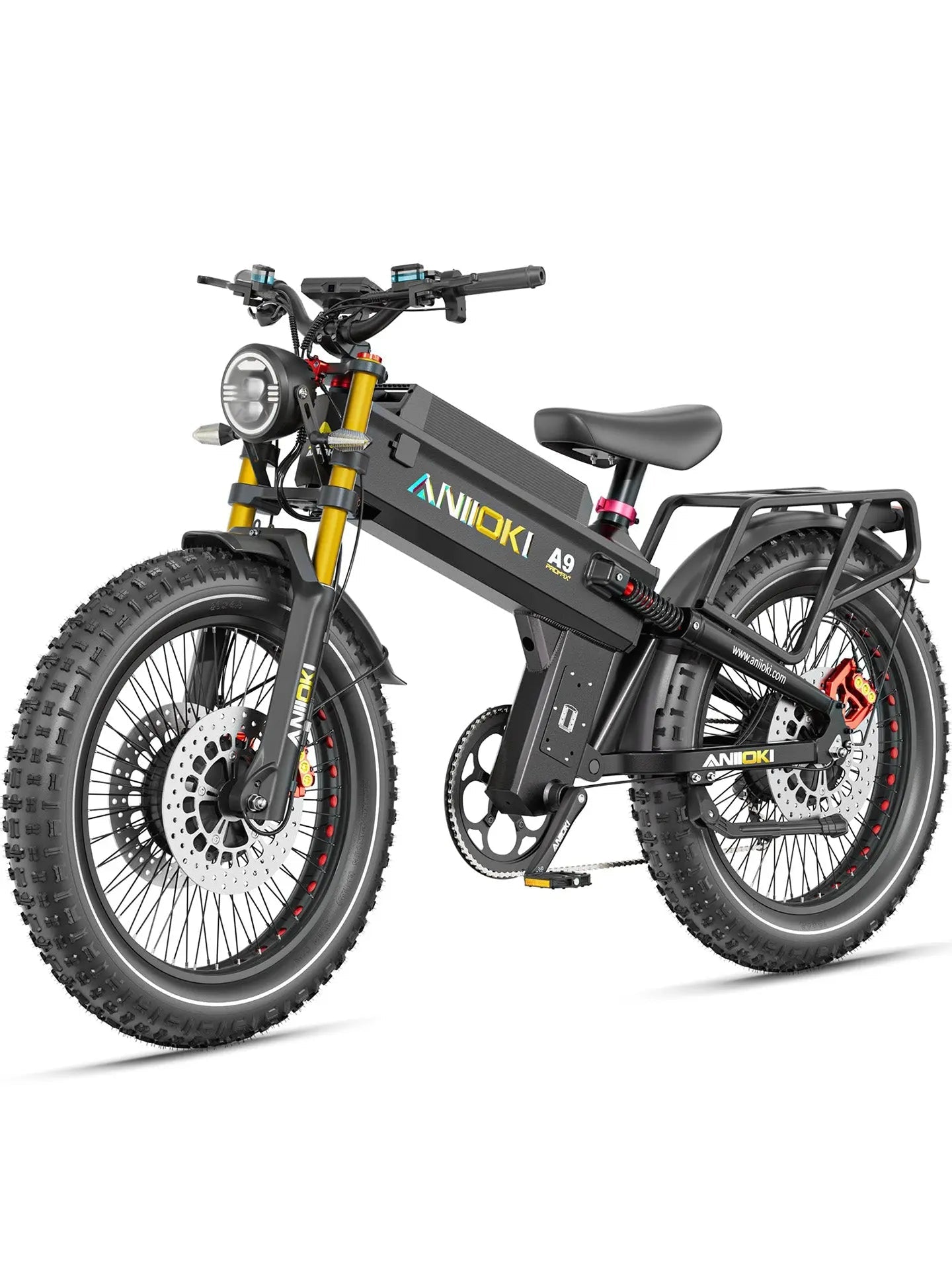 Aniioki A9 Pro Max Dual Motor Fat Tire E-Bike | 60V AWD