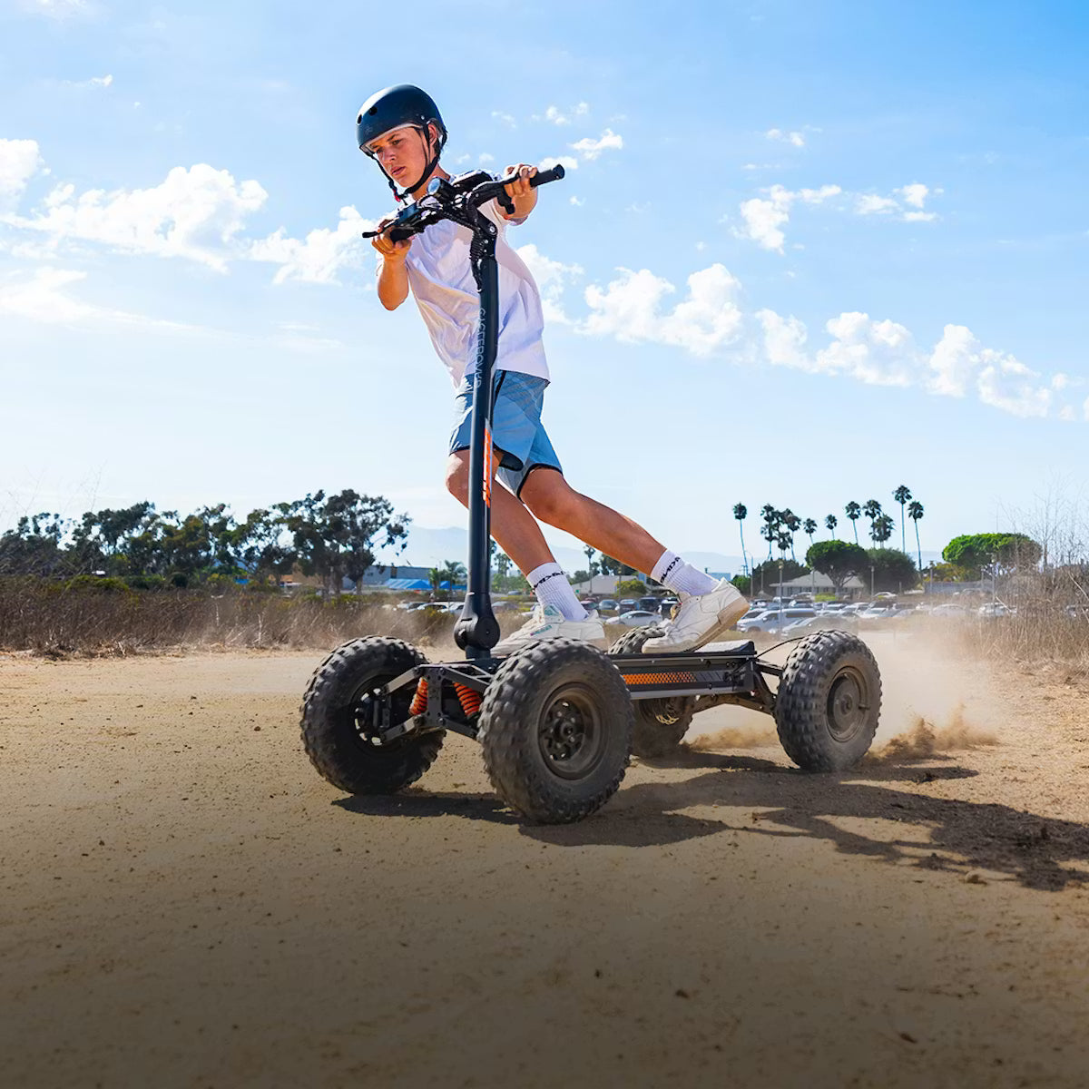 CycleBoard | X-Quad 3000 | 4 Wheel Electric Scooter