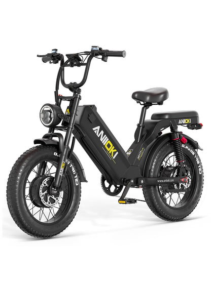 Aniioki | AQ177 Pro Max Dual Motor Step-Through E-Bike | 52V AWD