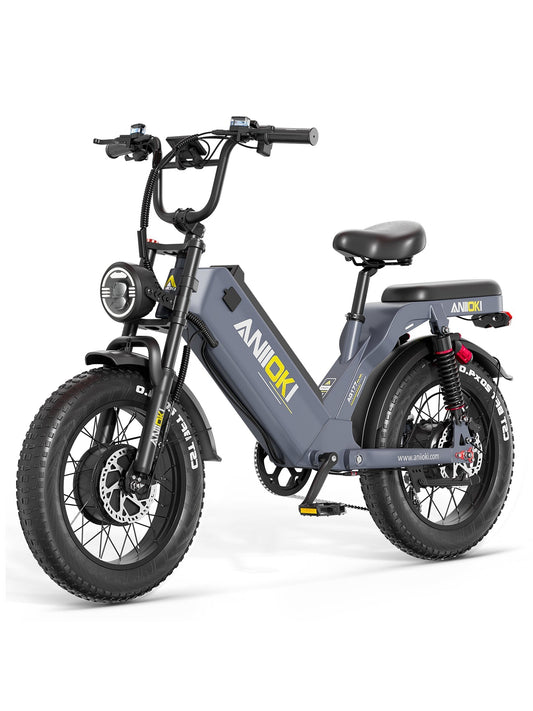 Aniioki | AQ177 Pro Max Dual Motor Step-Through E-Bike | 52V AWD
