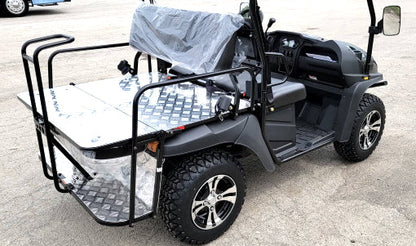 Brand New Gas UTV Hybrid Linhai Big Hammer 200 GVX Side by Side UTV With Custom Rims/Tires - Gray