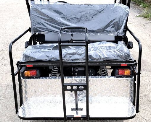 Brand New Gas UTV Hybrid Linhai Big Hammer 200 GVX Side by Side UTV With Custom Rims/Tires - Gray