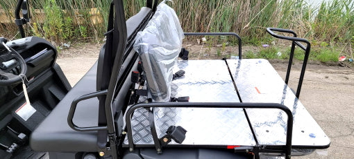 Brand New Gas UTV Hybrid Linhai Big Hammer 200 GVX Side by Side UTV With Custom Rims/Tires - Gray
