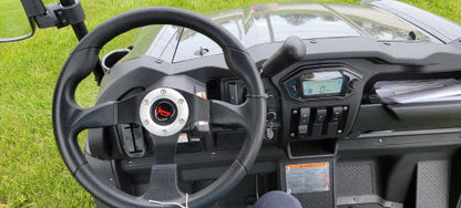 Brand New Gas UTV Hybrid Linhai Big Hammer 200 GVX Side by Side UTV With Custom Rims/Tires - Gray