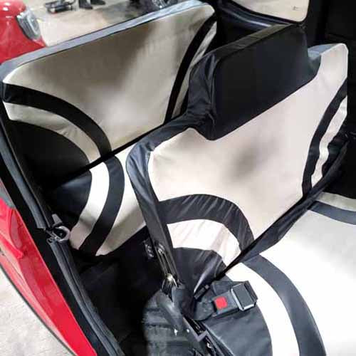 LE Coco Coupe Electric Crazy Green Mini Car 60v 4 Seater Golf Cart LSV Car