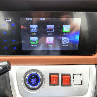 GSI - Coco Truck - Electric Truck Golf Car 4 Seater LSV Low Speed Vehicle 60v Coco Truck Golf Cart With AC & Heat - Coco Truck