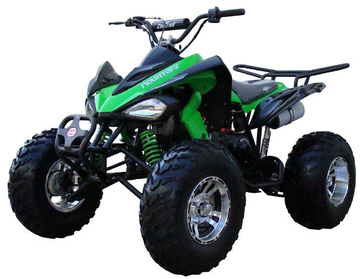 Coolster 3200S, Sports Style, Full sized ATV, Alloy Rims, Automatic with reverse, Wider front end, Front and rear  brakes, Electric Start