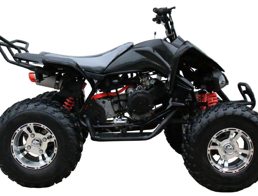 Coolster 3200S, Sports Style, Full sized ATV, Alloy Rims, Automatic with reverse, Wider front end, Front and rear  brakes, Electric Start