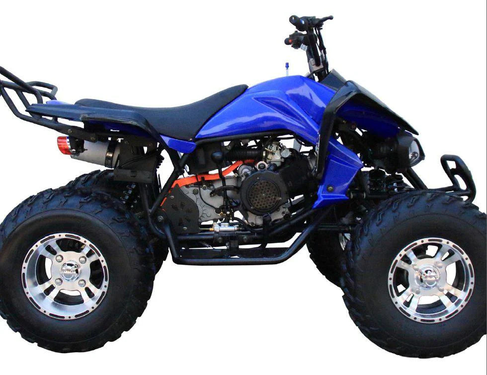 Coolster 3200S, Sports Style, Full sized ATV, Alloy Rims, Automatic with reverse, Wider front end, Front and rear  brakes, Electric Start