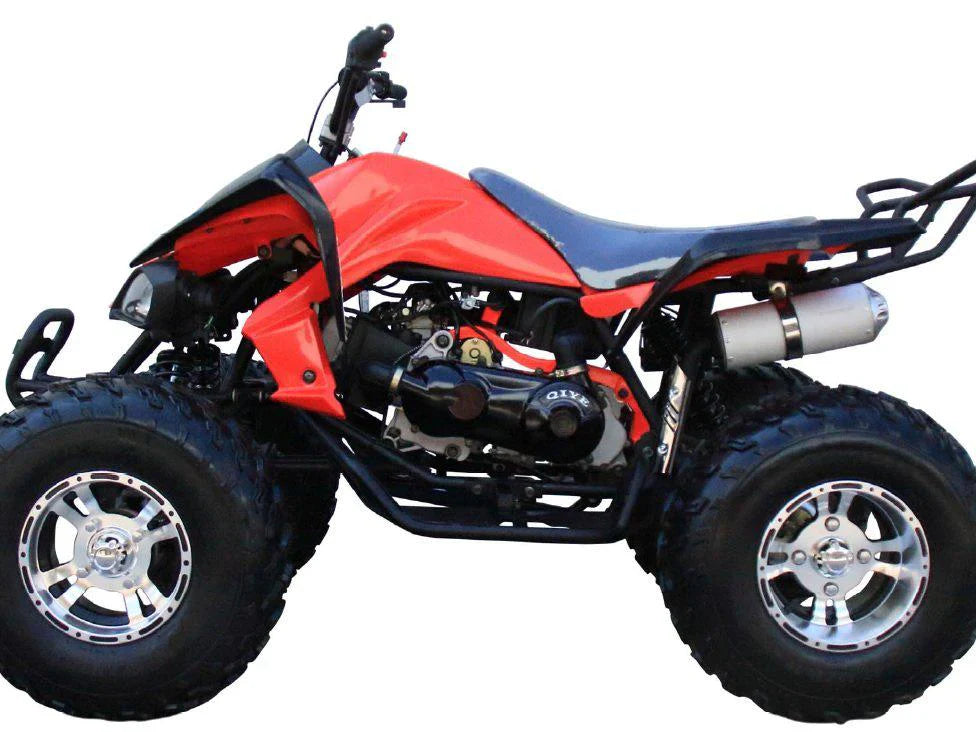 Coolster 3200S, Sports Style, Full sized ATV, Alloy Rims, Automatic with reverse, Wider front end, Front and rear  brakes, Electric Start