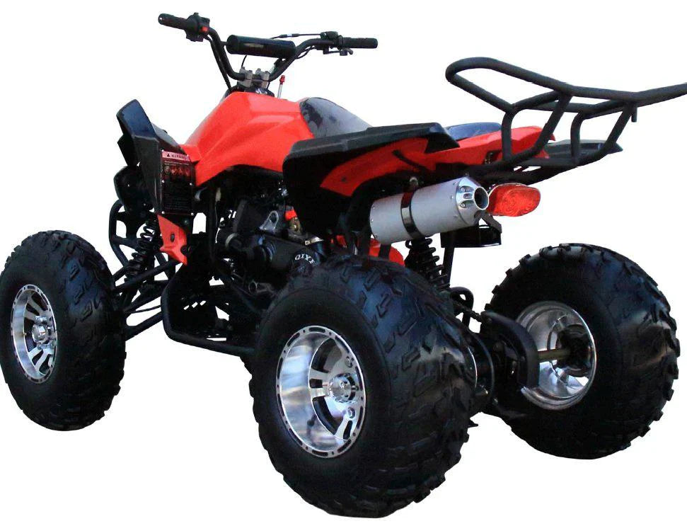 Coolster 3200S, Sports Style, Full sized ATV, Alloy Rims, Automatic with reverse, Wider front end, Front and rear  brakes, Electric Start