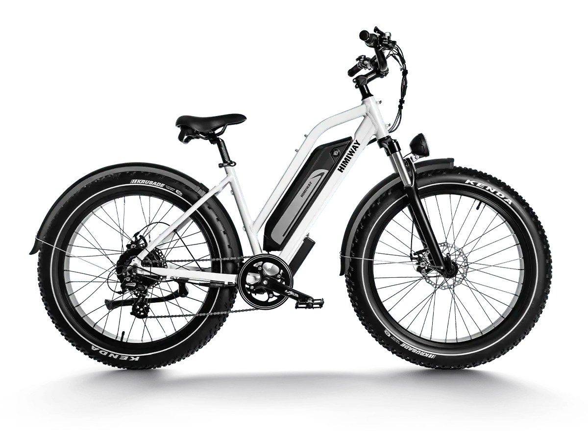 Himiway | All-Terrain Step-Through Fat Tire Electric Bike - Without Rear Rack